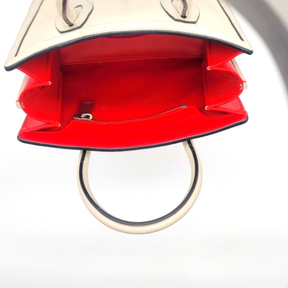 Christian Louboutin Winter White Studded Women's Bag - Picture 6 of 12